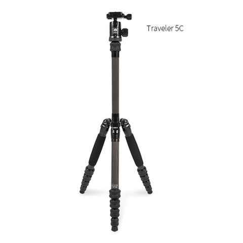 CHÂN MÁY ẢNH CARBON SIRUI TRAVELER 5C - Chính hãng