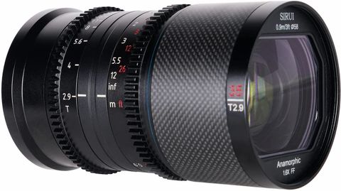 Ống kính Anamorphic sợi carbon full frame SIRUI Saturn 35mm T2.9 1.6X  for Sony E