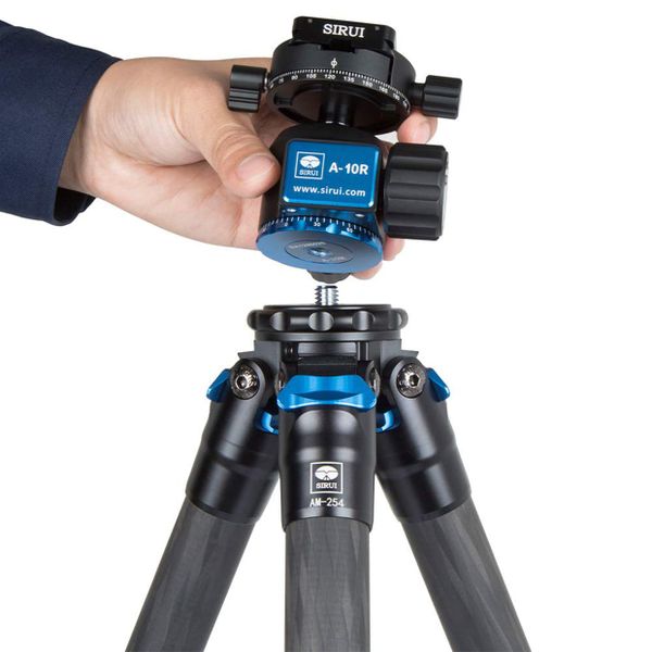 CHÂN MÁY ẢNH Carbon SIRUI AM-254 + BALL HEAD A-10R - Chính hãng