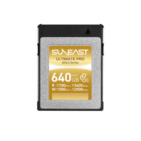 Thẻ nhớ Suneast CFexpress type B Gold 640GB tốc độ 1700mb/s