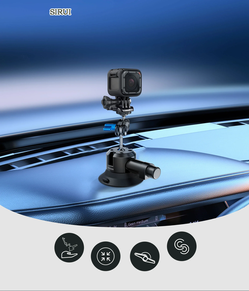 SIRUI Suction Cup MA-SC ( gá gắn máy ảnh, điện thoại) - Chính hãng