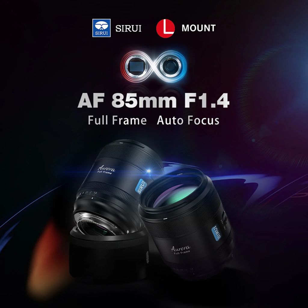 Ống kính SIRUI Aurora 85mm F1.4 Full Frame cho L Mount