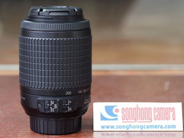 Ống kính LensNikkor/Nikon 55-200mm F/4-5.6G ED VR cũ (đã qua sử dụng - 96%)