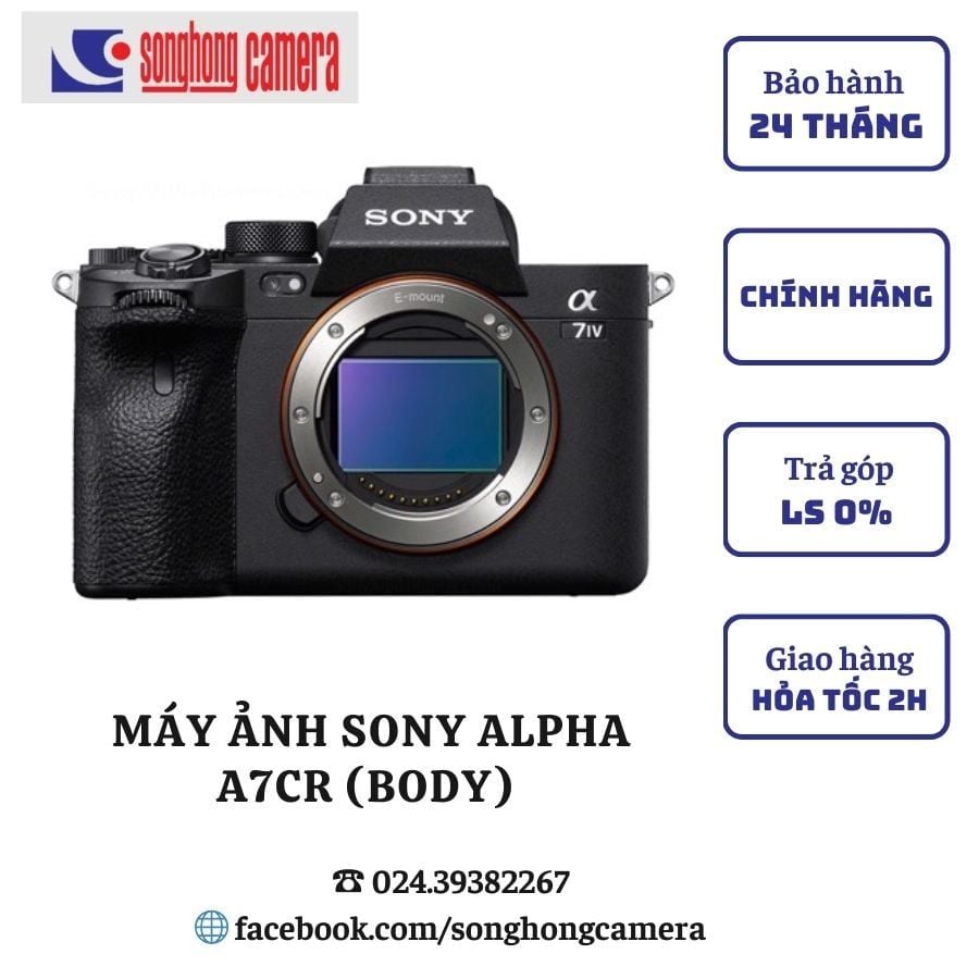 Máy ảnh Sony Alpha A7CR Body  ( Chính hãng )