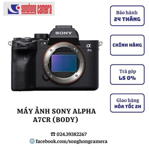 Máy ảnh Sony Alpha A7CR (body, hàng chính hãng)