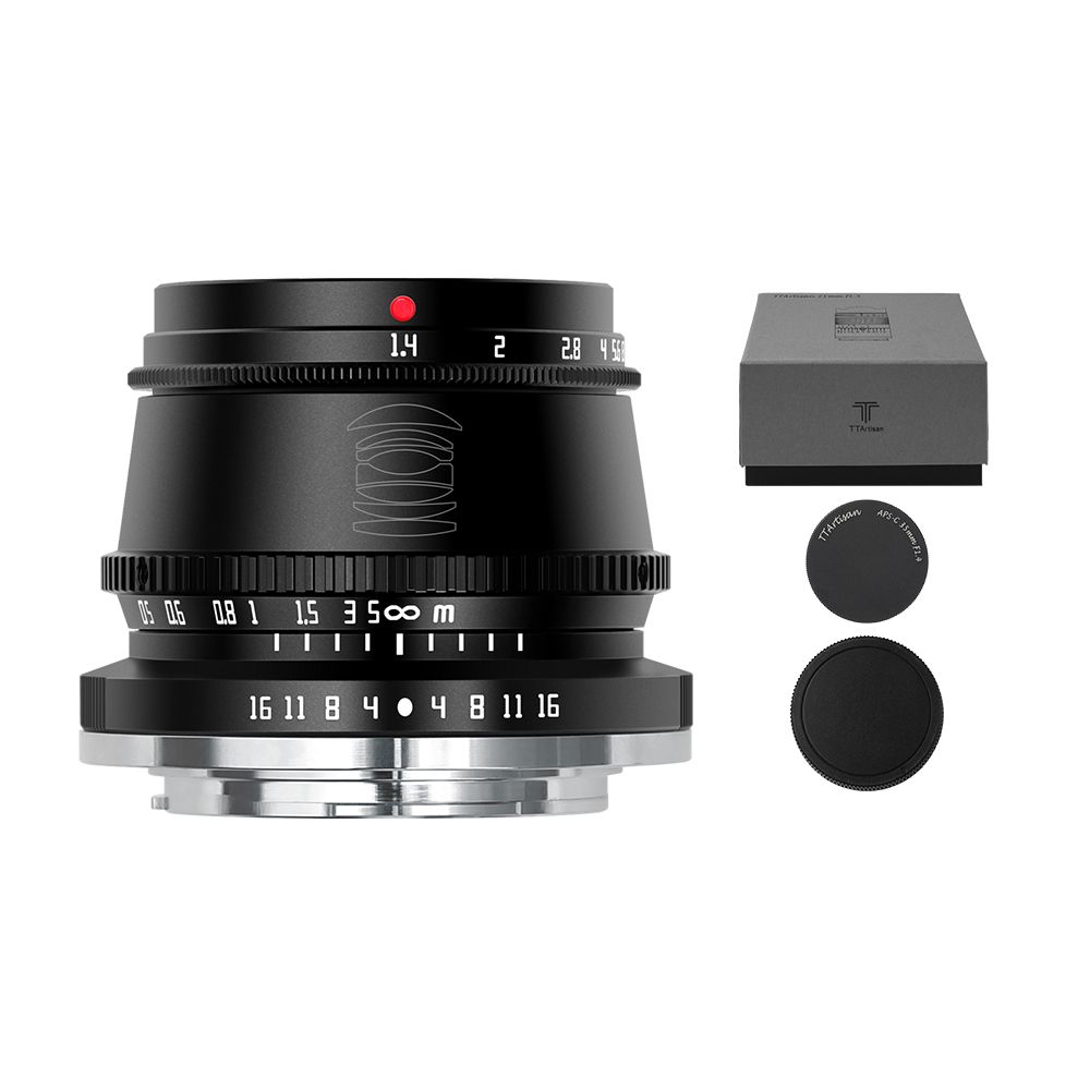 Ống kính Ttartisan 35mm f1.4 for M4/3 (Black)