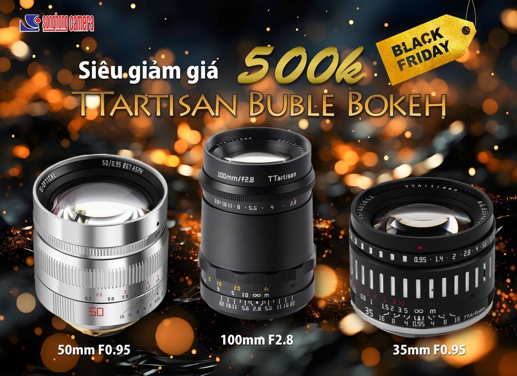 Ống kính TTArtisan 50mm f 0.95 for Fuji XF