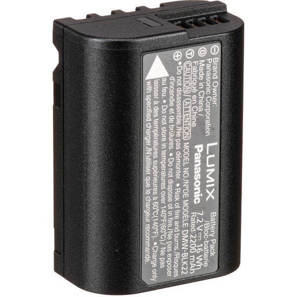 Pin Lumix BLK22 dùng cho Lumix DC-S5, GH5 II, GH6 ( pin chính hãng)