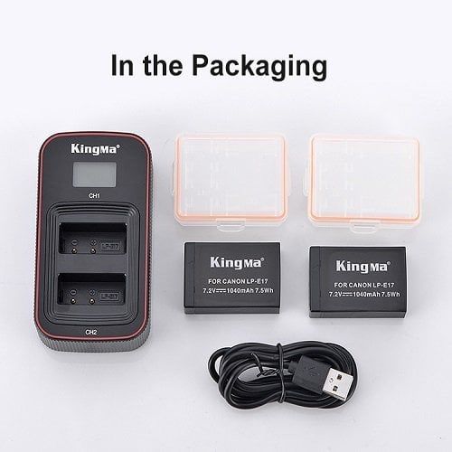 Bộ pin sạc Kingma E17