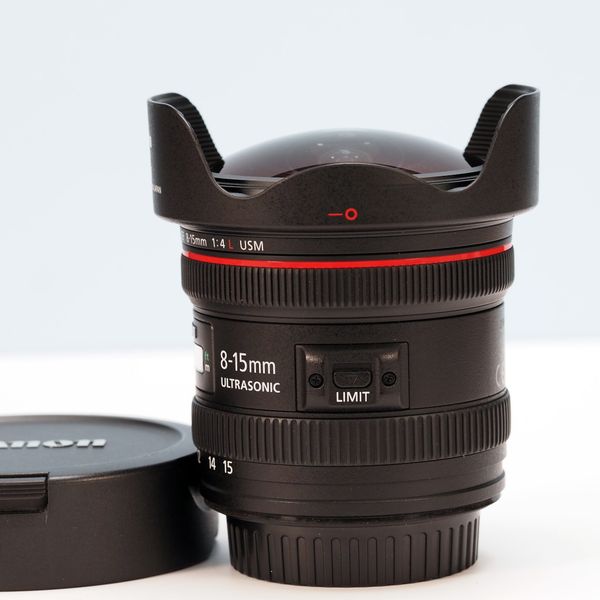 Ống kính Canon EF 8-15mm f/4L USM cũ (đã qua sử dụng - 98%)