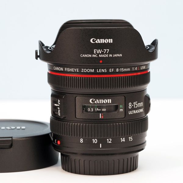Ống kính Canon EF 8-15mm f/4L USM cũ (đã qua sử dụng - 98%)