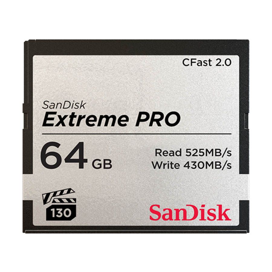 Thẻ Cfast 2.0 Sandisk Extreme Pro 64GB 3500X (Chính hãng)