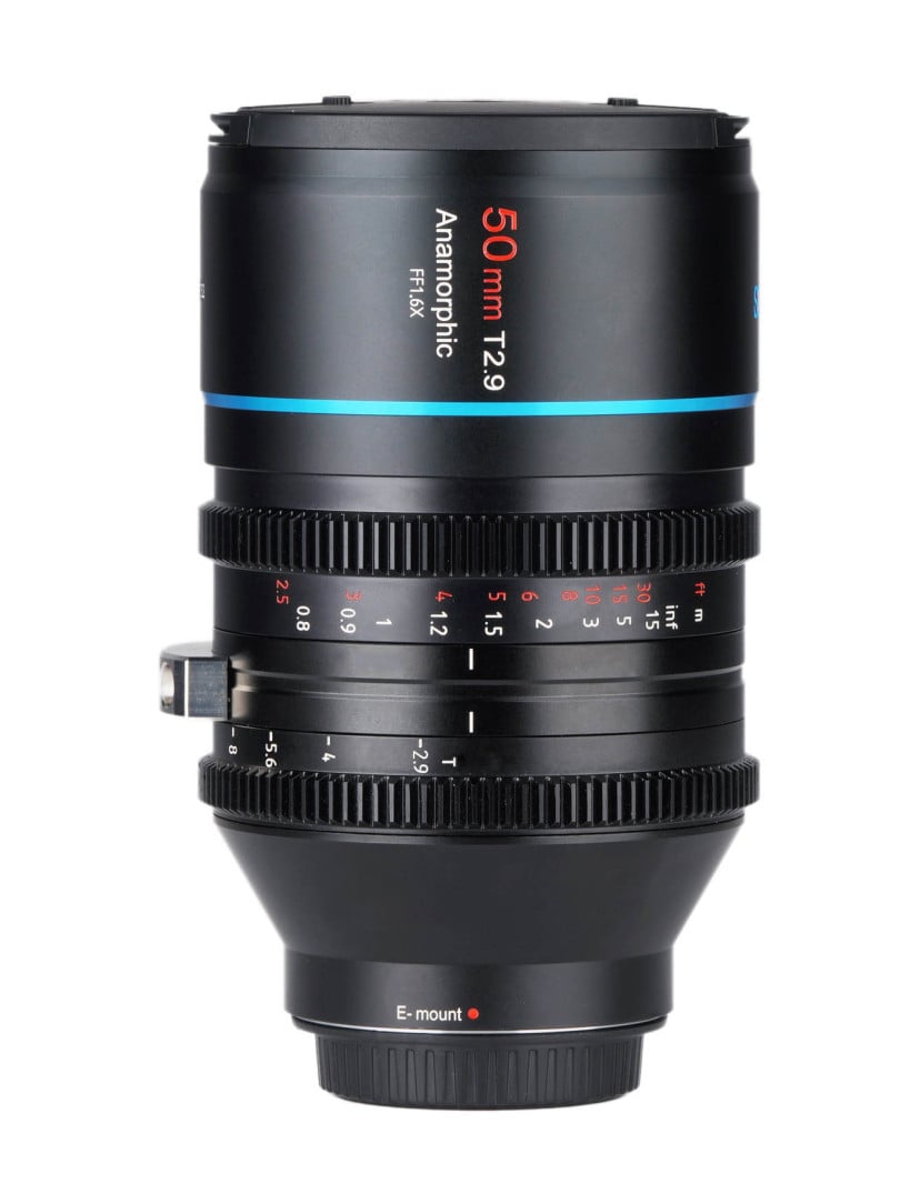SIRUI Venus 50mm T2.9 1.6x Anamorphic Full-frame ngàm L - Thiết kế của SIRUI Venus 50mm T2.9 1.6x Anamorphic Full-frame ngàm L