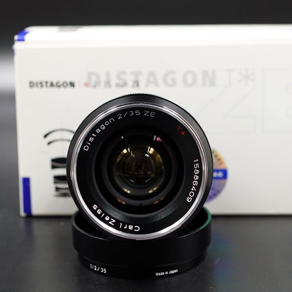 Ống kính Carl Zeiss Distagon T* 35mm F2.0 ZE for Canon cũ (đã qua sử dụng - 99%)