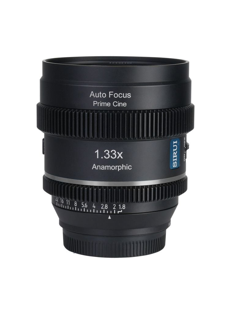 Ống kính SIRUI 20mm T1.8 1.33X S35 Anamorphic AF ngàm M4:3