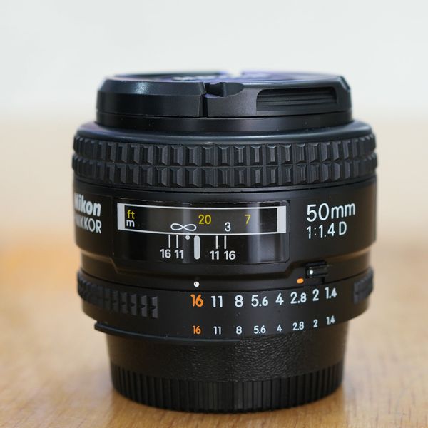 Ống kính Nikkor/ Nikon 50mm F1.4 AFD cũ (đã qua sử dụng - 98%)