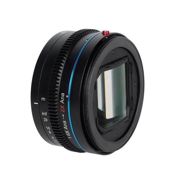 Ống kính SIRUI fullframe anamorphic T2.9 1.6x 35mm + bộ chuyển đổi anamorphic 1.25x - Chính hãng