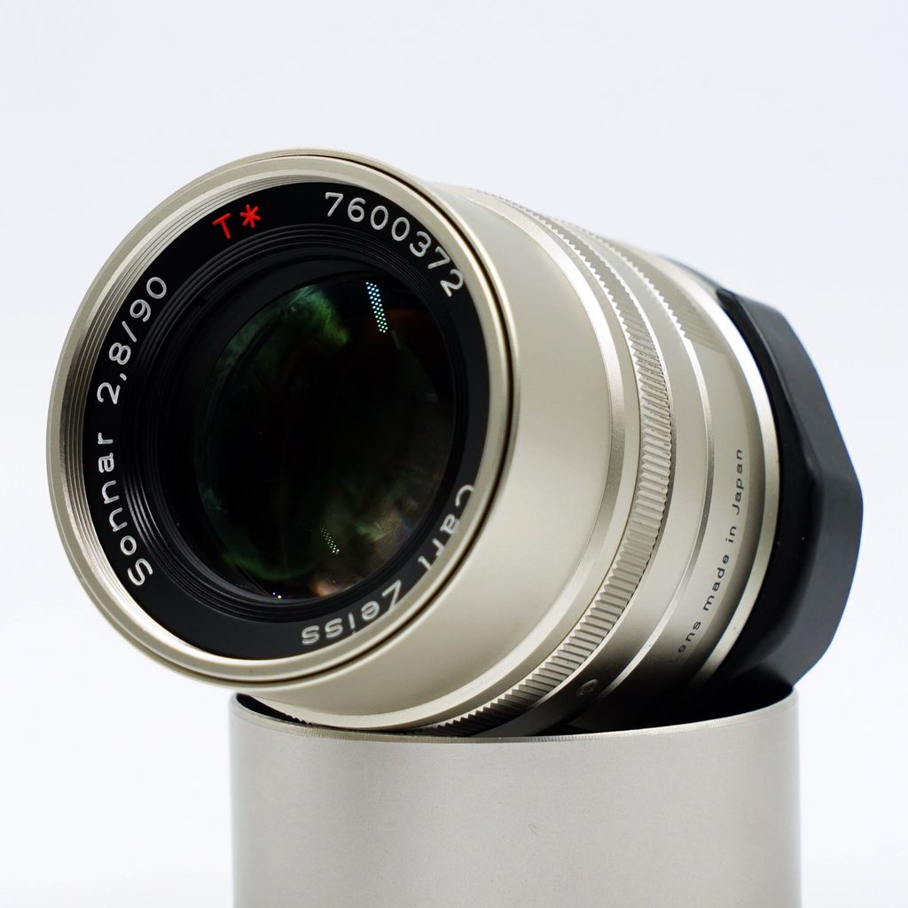 Lens Contax 90mm f2.8 Carl Zeiss Sonnar T *  ( 98% )