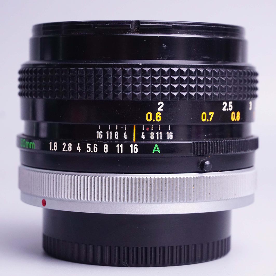 Canon FD 50mm F1.8 S.C - Thiết kế của Canon FD 50mm F1.8 S.C