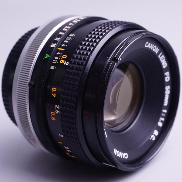 Ống kính Canon FD 50mm F1.8 S.C