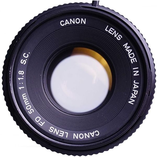 Ống kính Canon FD 50mm F1.8 S.C