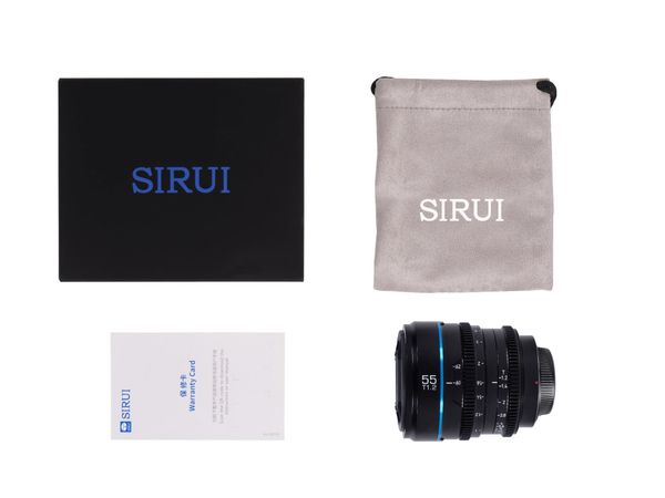 Ống kính Cine SIRUI Night Walker 55mm T1.2