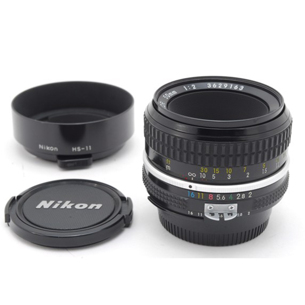 Nikon Nikkor 50mm F2 MF - Thiết kế của Nikon Nikkor 50mm F2 MF