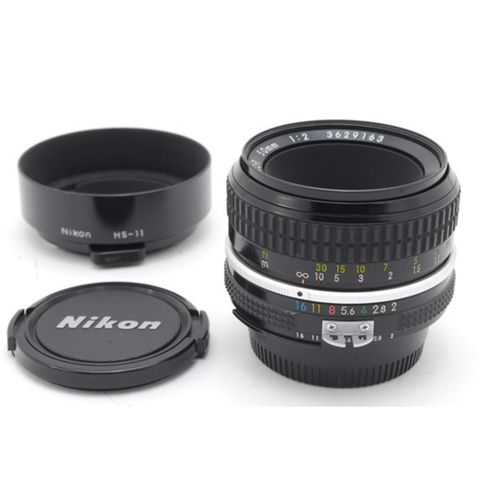 Lens Nikkor 50mm F2 MF