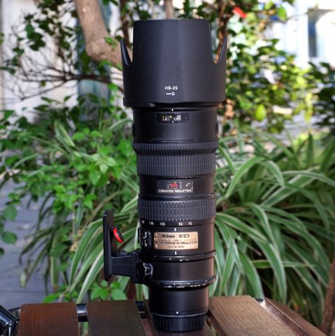 Lens Nikon 70-200mm F2.8 ED VR ( 95% )