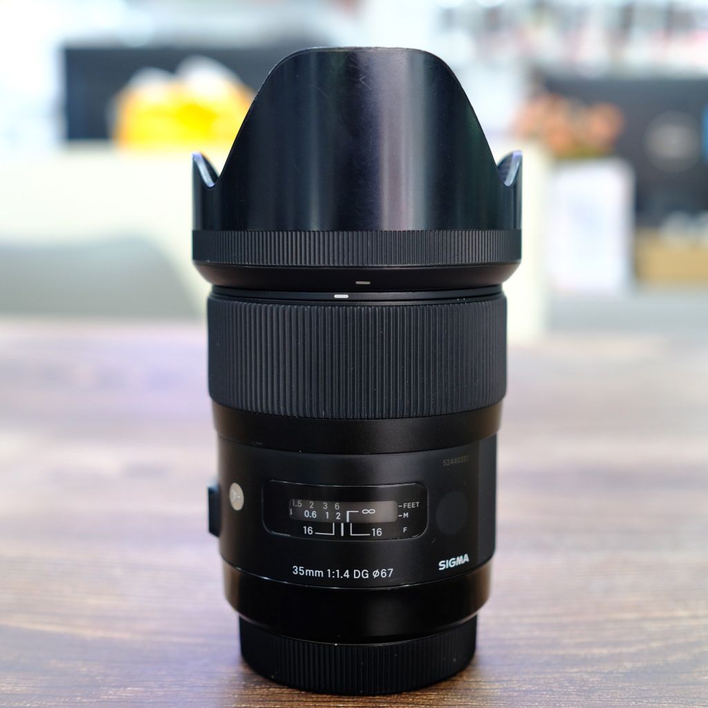 Lens Sigma 35mm F/1.4 DG HSM Art for Canon ( 95% )