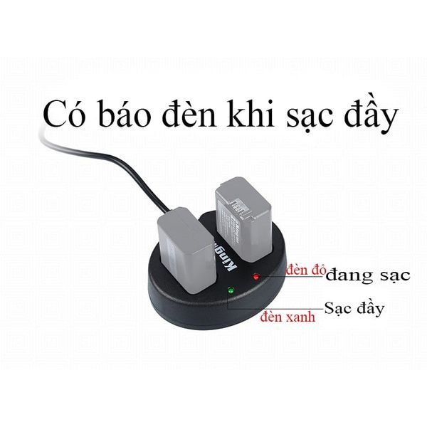 Sạc đôi Kingma For Pin Sony NP-FW50