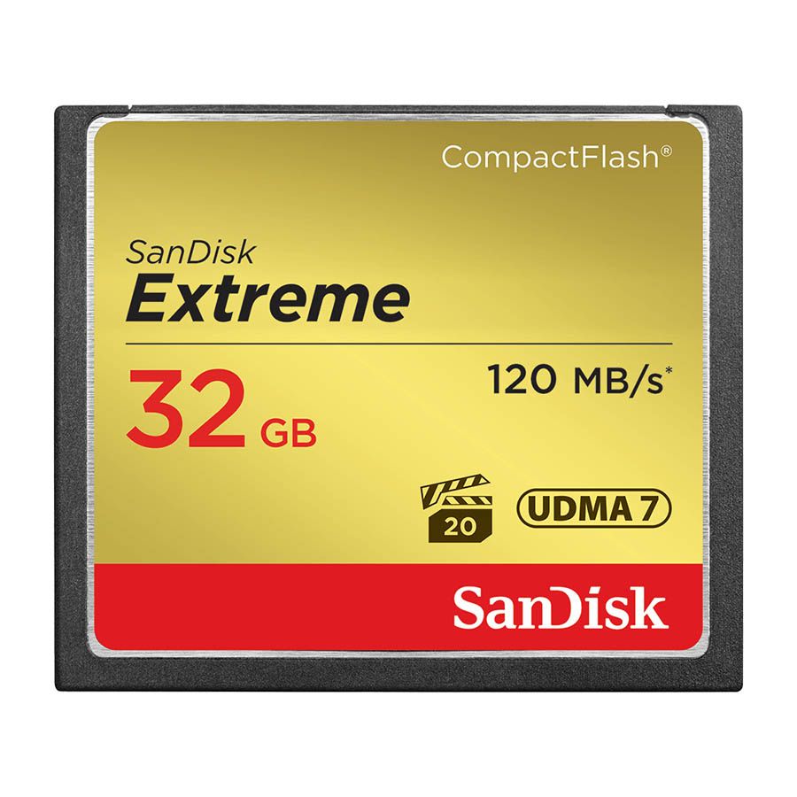 Thẻ nhớ CF - Sandisk EXTREME 32GB - 120MB/s (Chính hãng)