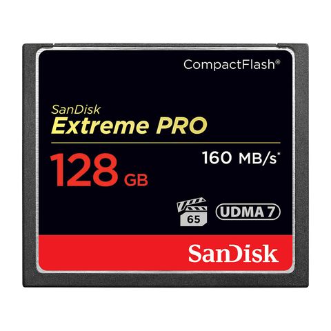 Thẻ nhớ CF - Sandisk EXTREME PRO 128GB - 160MB/s (Chính hãng)