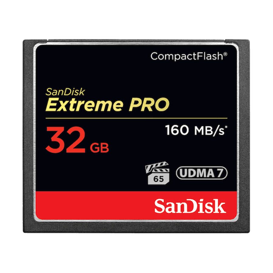 Thẻ nhớ CF - Sandisk EXTREME PRO 32GB - 160MB/s (Chính hãng)