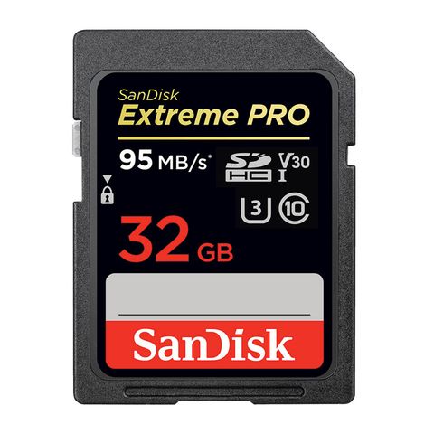 Thẻ nhớ SDHC - Sandisk EXTREME PRO 32GB - 95MB/s (Chính hãng)