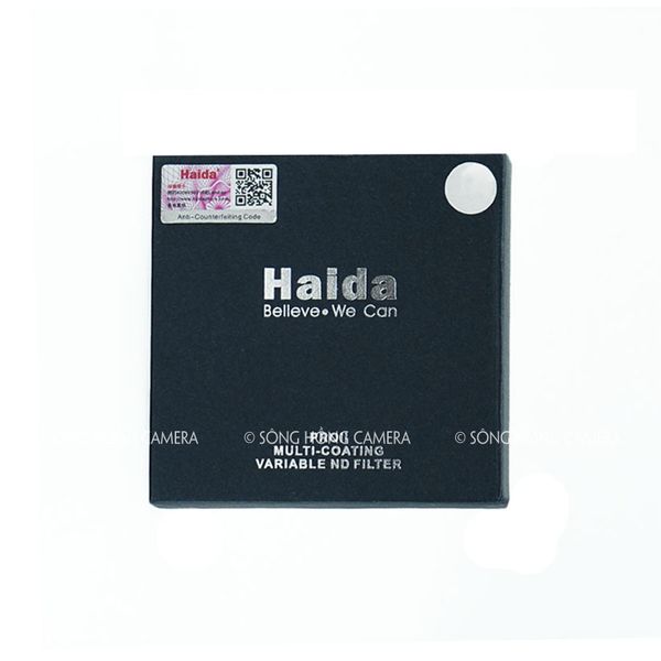 Filter Haida ND Vari PRO II ND2-ND400 size 62mm ( điều chỉnh 1-9 stops)