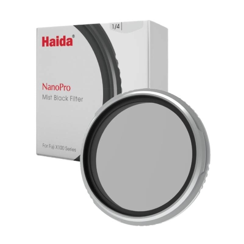 Filter Mist Black 1/4 (Haida NanoPro) dùng cho máy ảnh Fujifilm X100 series ( X100, X100S, X100T, X100F, X100V, X100VI ) - HD4785