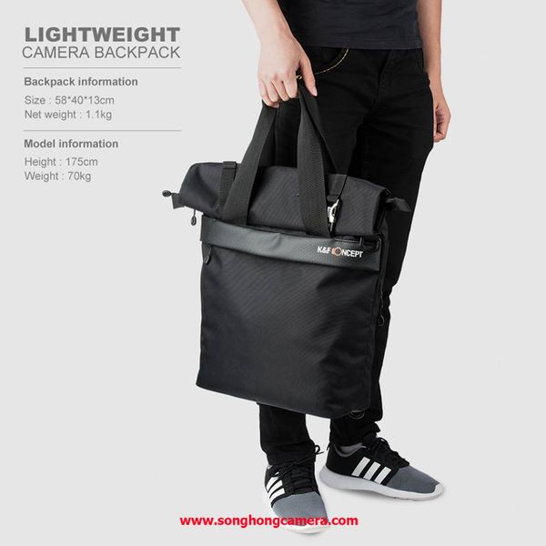 Túi máy ảnh thời trang K&F Free Man cao cấp (KF13.088)