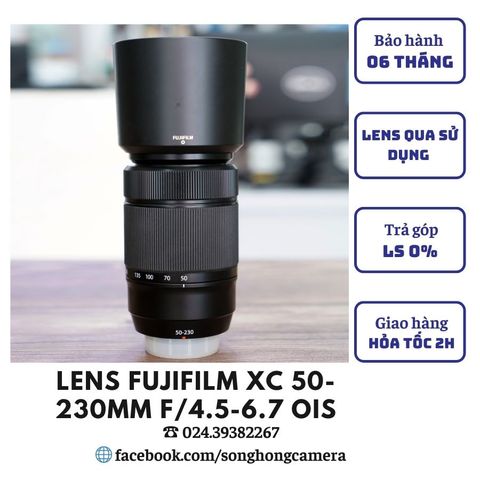 Lens Fujifilm XC 50-230mm F/4.5-6.7 OIS (Mới 98%)