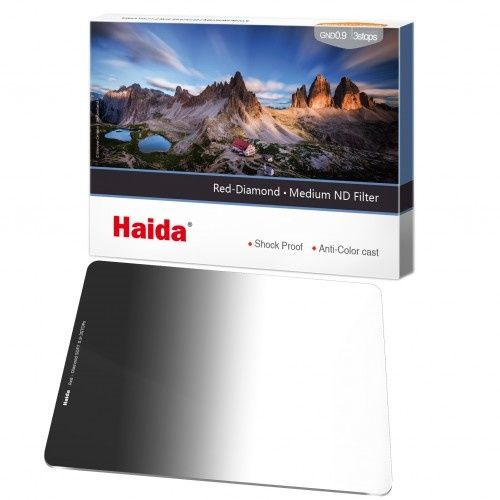 Filter Haida Red Diamond GND Medium 0.9(3 stops) 150x170mm (Hệ M15) - HD4391