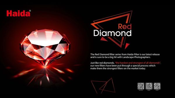 Filter Haida Red Diamond GND0.6 Soft (2 stop) 100x150mm - Hệ M10 - HD4276