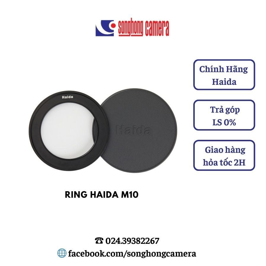 Adapter ring 82mm dùng cho Holder Haida ( Hệ M10) - HD4251