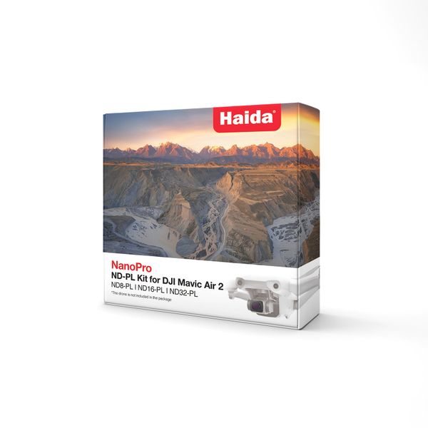 Bộ kính lọc Haida Nano Pro ND-PL dùng cho DJI Mavic Air 2 - HD4602