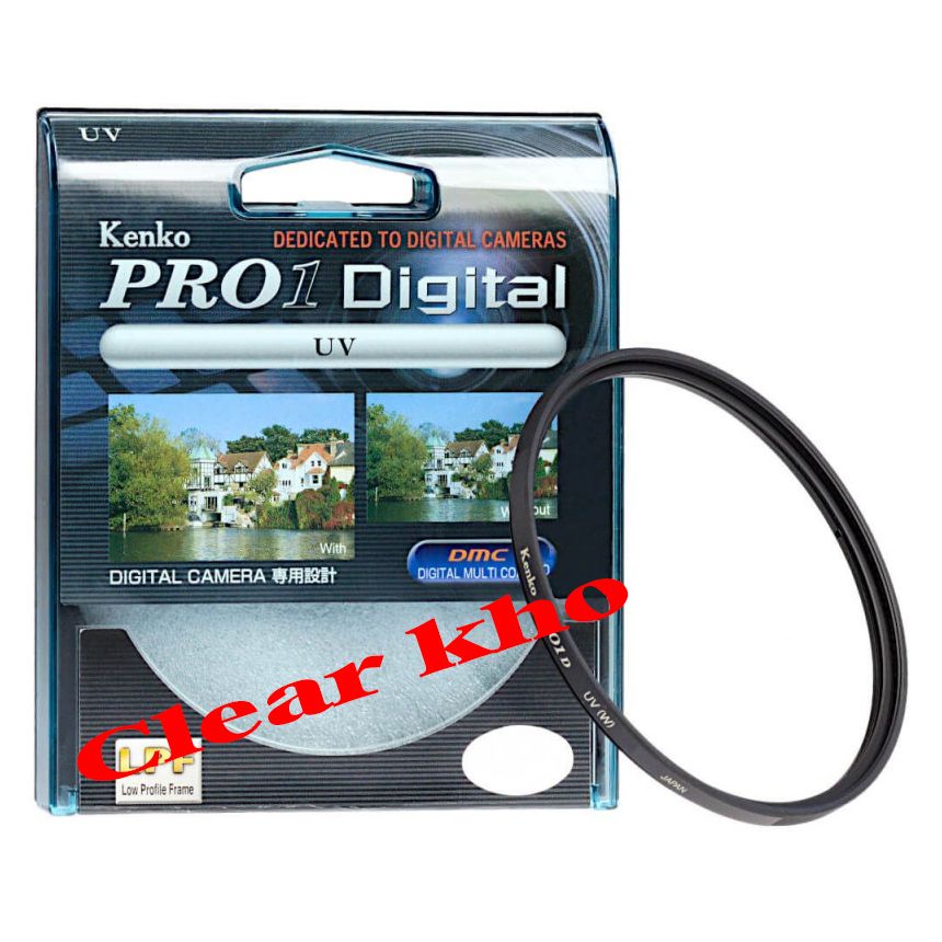 Filter UV 62mm |  Kenko Pro 1D Filter (Cao cấp)