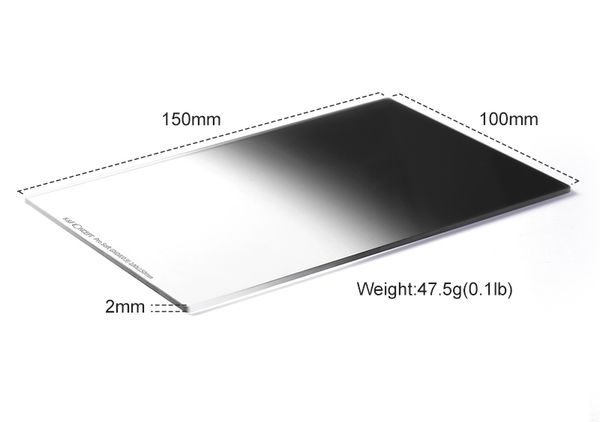 Filter K&F Concept Soft GND8 (3 stops) size 100x150mm / KF01.1147