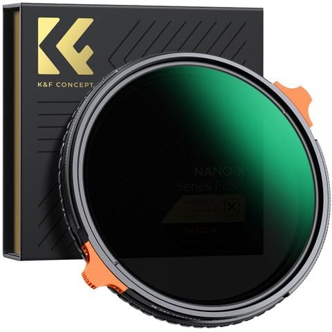 Filter CPL-VND (ND4~ND64) K&F Concept Nano-X Series - Size 67mm (filter 2 trong 1)