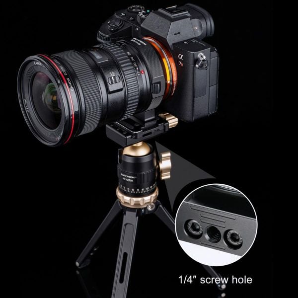 Ngàm EF-E IV autofocus (Canon EF - Sony) K&F Concept - KF06.466