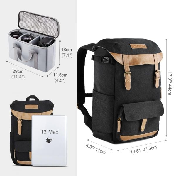 Ba lô K&F Concept KF13.066 - DSLR Camera Backpack