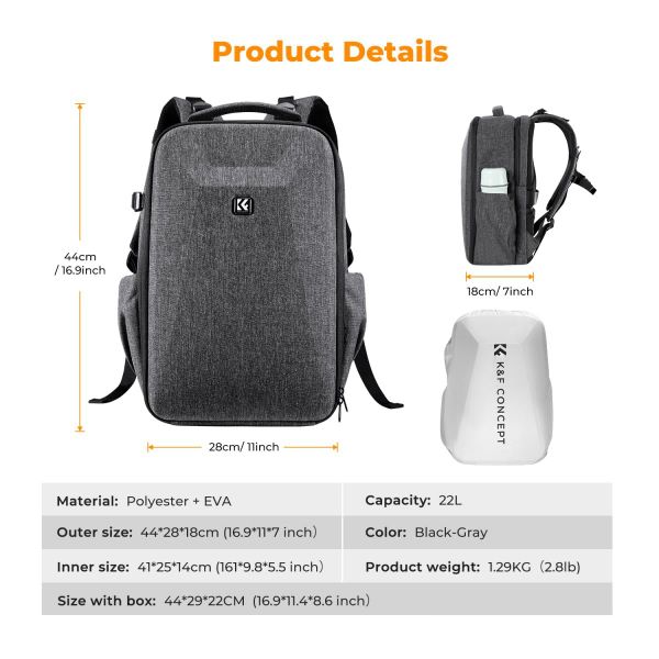 Ba lô Nature Wander 10 Hardshell, dung tích 22L - KF13.134