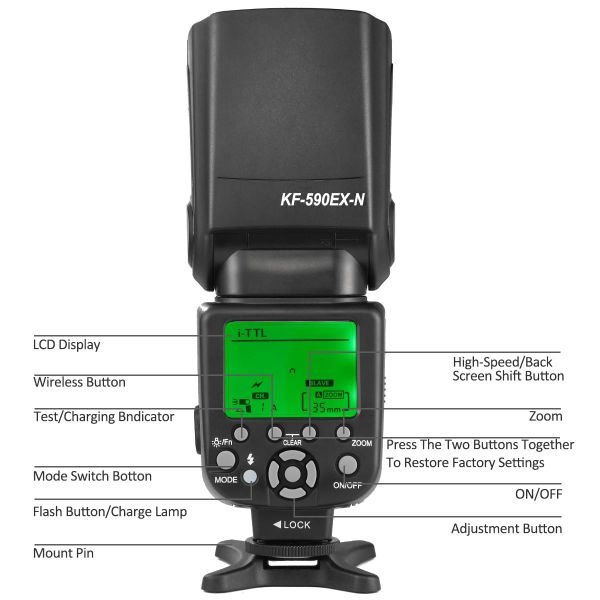 Đèn Flash KF590EX-N (for Nikon) / KF22.002
